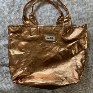 Tone it Up TIU Rose Gold Copper Shoulder Tote Bag - 2017 Bikini Series